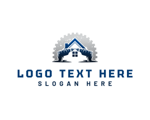 Home Improvement - Drill House Handyman logo design