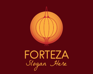 Asian Lantern Festival  logo design