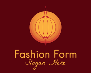 Asian Lantern Festival  logo design