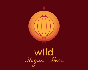 Circle - Asian Lantern Festival logo design