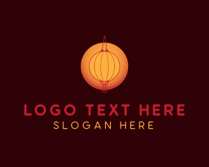 Asian Lantern Festival  logo design