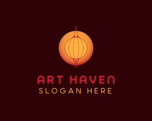 Asian Lantern Festival  logo design