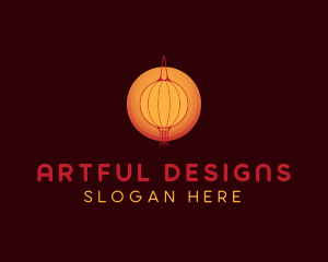 Asian Lantern Festival  logo design