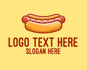 Grill Fork - Hot Dog Sausage logo design