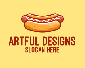 Illustration - Hot Dog Sausage logo design