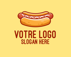 Food Stand - Hot Dog Sausage logo design