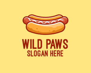 Hot Dog Sausage logo design