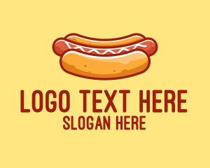 Hot Dog Sausage Logo