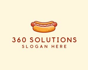 Hot Dog Sausage logo design