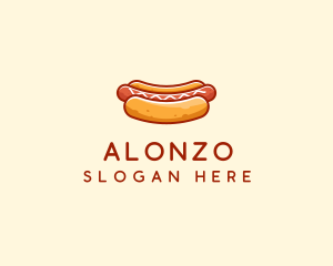 Hot Dog Sausage logo design