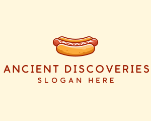 Hot Dog Sausage logo design