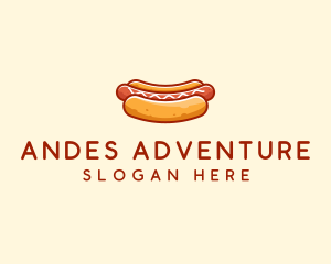 Hot Dog Sausage logo design