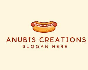 Hot Dog Sausage logo design