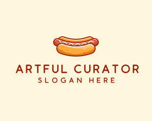 Hot Dog Sausage logo design