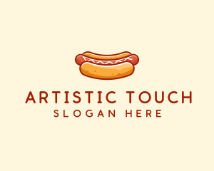 Hot Dog Sausage logo design