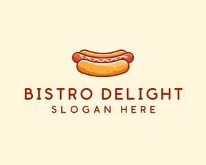 Hot Dog Sausage logo design