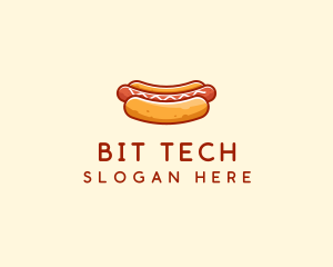 Hot Dog Sausage logo design