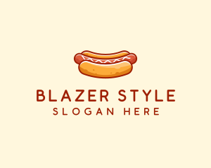 Hot Dog Sausage logo design