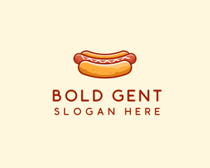 Hot Dog Sausage logo design