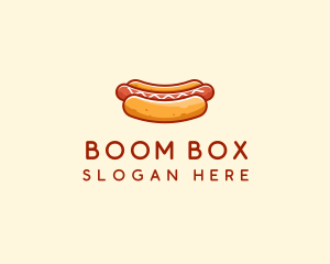 Hot Dog Sausage logo design