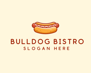 Hot Dog Sausage logo design