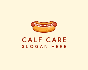 Hot Dog Sausage logo design