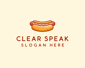 Hot Dog Sausage logo design