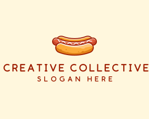 Hot Dog Sausage logo design