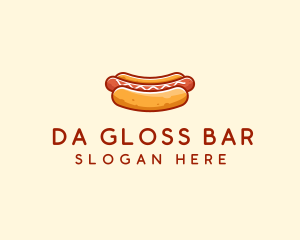 Hot Dog Sausage logo design