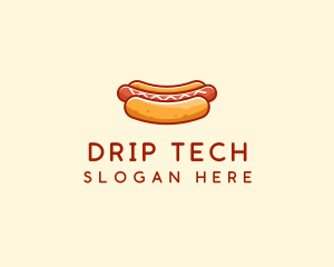 Hot Dog Sausage logo design