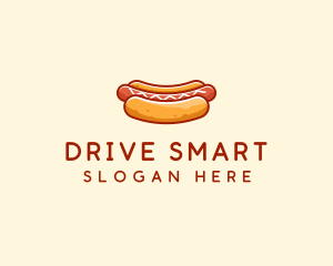 Hot Dog Sausage logo design