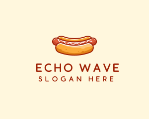 Hot Dog Sausage logo design