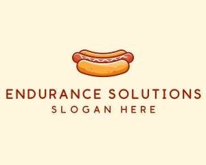 Hot Dog Sausage logo design