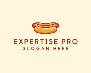 Hot Dog Sausage logo design