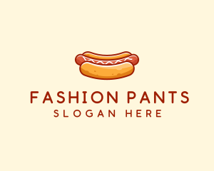 Hot Dog Sausage logo design