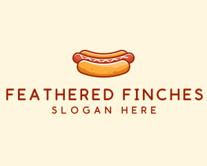 Hot Dog Sausage logo design