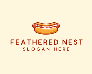 Hot Dog Sausage logo design