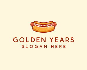 Hot Dog Sausage logo design