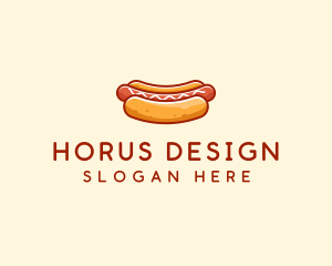 Hot Dog Sausage logo design