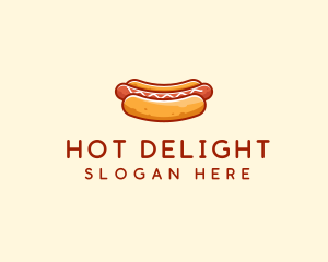 Hot Dog - Hot Dog Sausage logo design