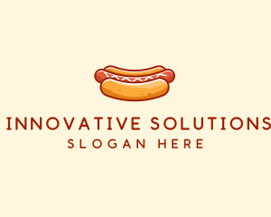 Hot Dog Sausage logo design