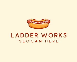 Hot Dog Sausage logo design