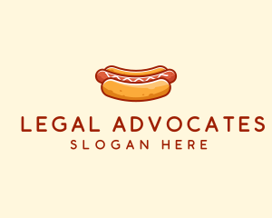 Hot Dog Sausage logo design