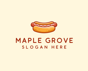 Hot Dog Sausage logo design