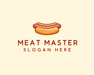 Hot Dog Sausage logo design