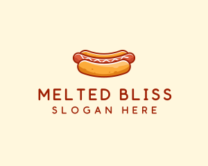 Hot Dog Sausage logo design