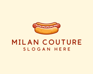 Hot Dog Sausage logo design