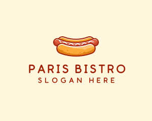 Hot Dog Sausage logo design