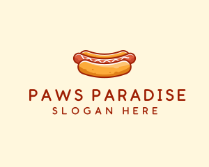 Hot Dog Sausage logo design