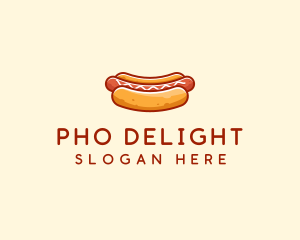 Hot Dog Sausage logo design